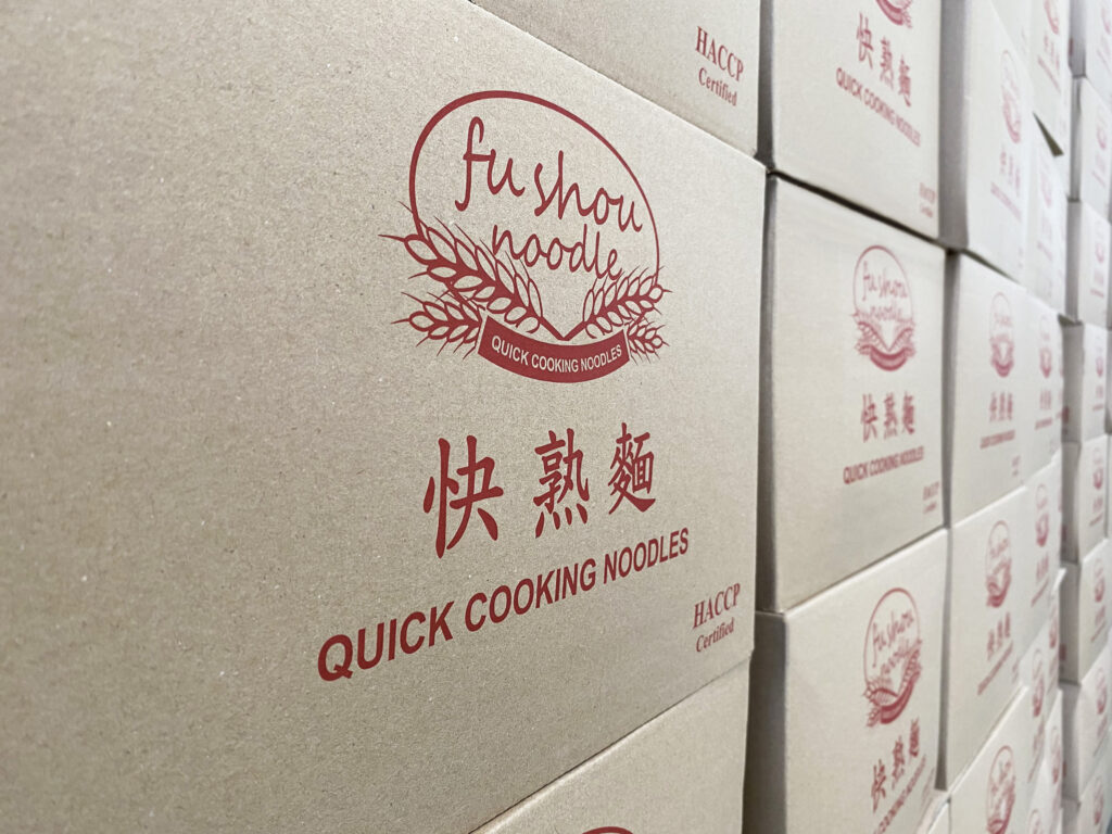 Fushou noodles export packaging