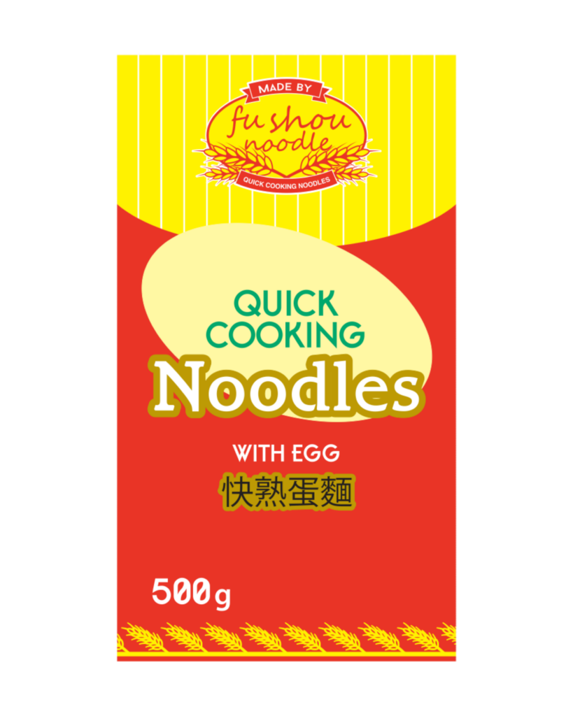 Fushou Food quick cooking egg noodles